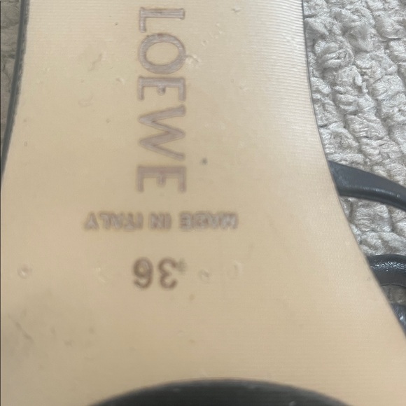 Black Intricate Slide Sandals - Picture 3 of 4